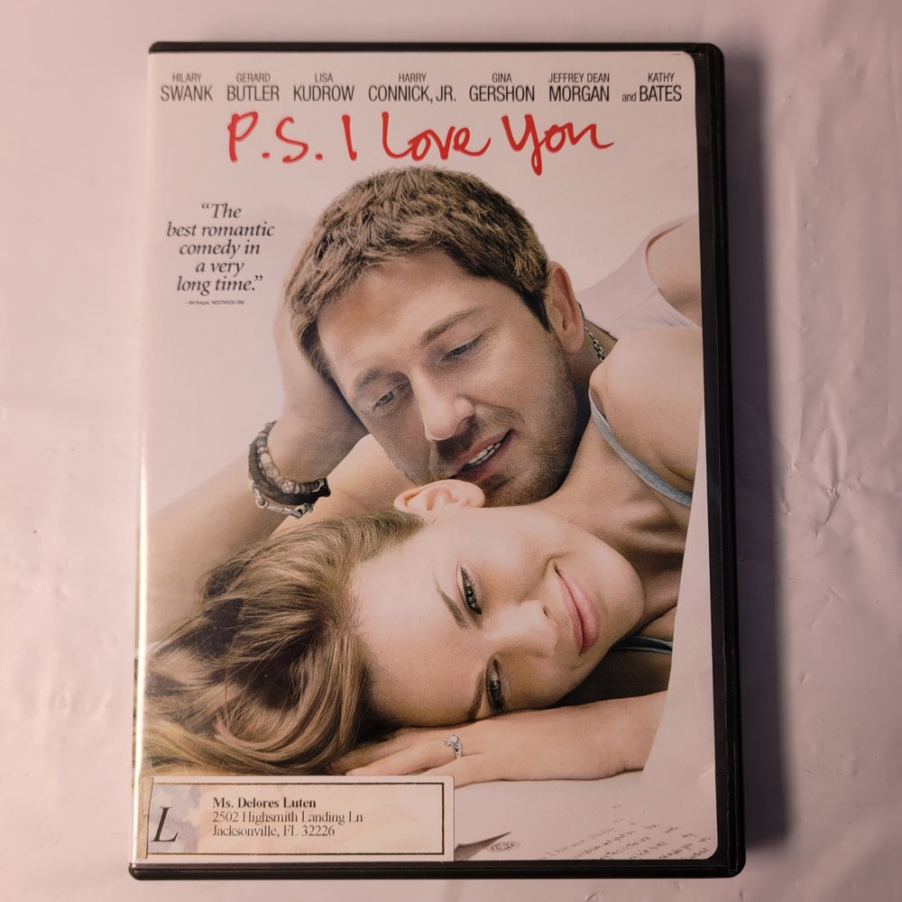 Warner Home Video P.S. I Love You‎ DVD Movie Hilary Swank Gerard Butler PG-13